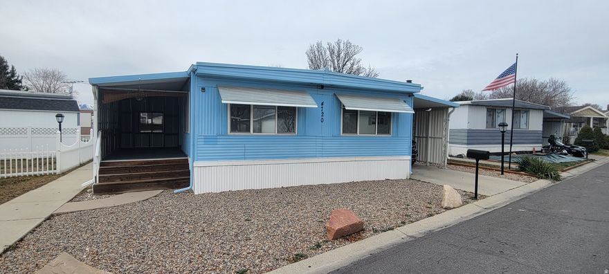 This beautifully updated home is a must see, with a low price and nice upgrades! It features vinyl windows, new flooring, quartz countertops, new paint, new can lights and much more. Lots of storage available in the shed and no grass to water or mow!