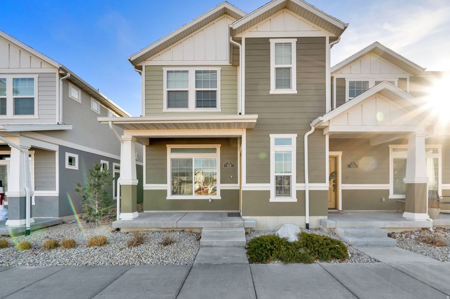 Townhome located in the Wander Community in Saratoga Springs. Main floor open concept with large family room that leads into the kitchen featuring stainless steel appliances, gas range, backsplash, and large island. Main floor has half bathroom. Upstairs, the large primary bedroom includes an ensuite with a walk-in shower, private water closet, and walk-in closet, plus a nook ideal for a reading area or home office. Two additional bedrooms, a full bathroom, and a upstairs laundry located upstairs. Two car garage with true two car driveway. Property is located near multiple parks and conveniently located near dining, entertainment, and shopping. Tenants are responsible for electricity, gas, sewer, and water. If desired, cable and internet are tenants responsibility. Pets are accepted on a case by case basis. If accepted, $75 per pet/monthly plus a $750 per pet deposit that is fully refundable.