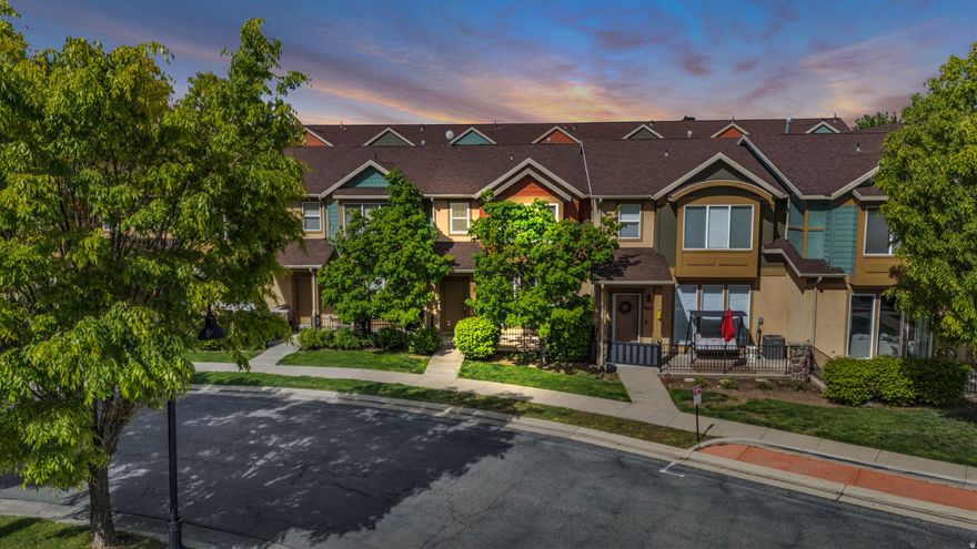 Beautifully upgraded townhome in sought-after Farmington Crossing offering the rare combination of premium updates, spacious living, and prime location. Featuring  upgraded quartz countertops  updated windows  brand-new HVAC system, this home stands out from the rest.    The open main level offers 9-foot ceilings and seamless flow between the kitchen, dining, and living areas, ideal for everyday living and entertaining. Upstairs, the oversized primary suite feels like a private retreat with room for a sitting area, home office, or exercise space, plus a walk-in closet and a stunning primary bathroom with separate tub and shower.   Enjoy resort-style amenities including two pools, two hot tubs, clubhouse, and dog park. Just minutes from Farmington Station, shopping, dining, and quick access to I-15, Legacy Parkway, West Davis Corridor, and Highway 89. Come see for yourself why this home stands out from the rest. Schedule your private showing today.   *Square footage figures are provided as a courtesy estimate only and were obtained from a prior appraisal. Buyer is advised to obtain an independent measurement. Buyers are also advised to verify all listing information.*