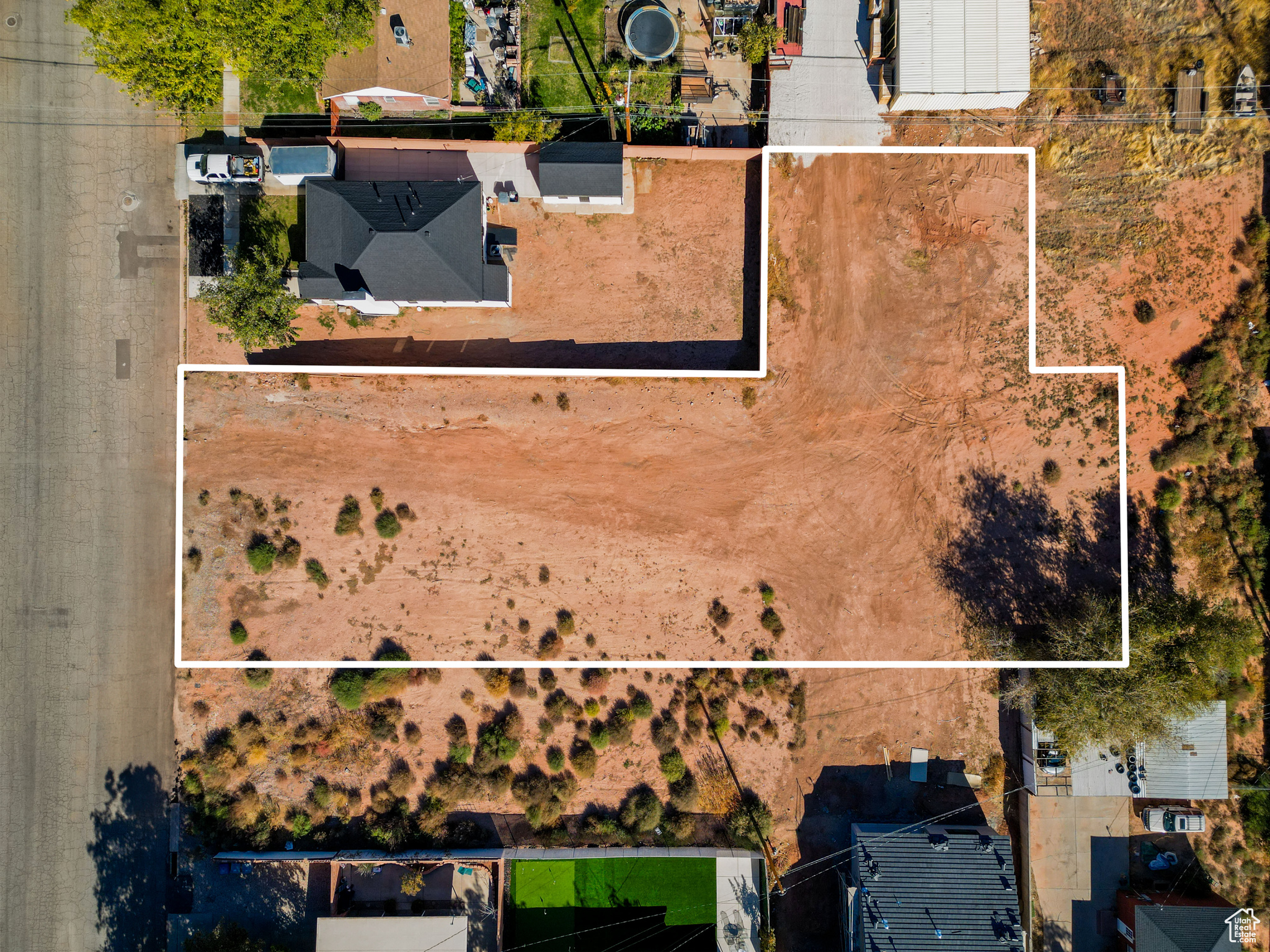 **Prime Downtown St. George Lot!** A unique chance to build right in the heart of St. George! This spacious half-acre lot offers plenty of room for a custom home, garden, or investment project. Located downtown, you'll have shopping, dining, and entertainment just minutes away. Lots this size in downtown St. George don't come around often. Bring your vision and make it yours!
