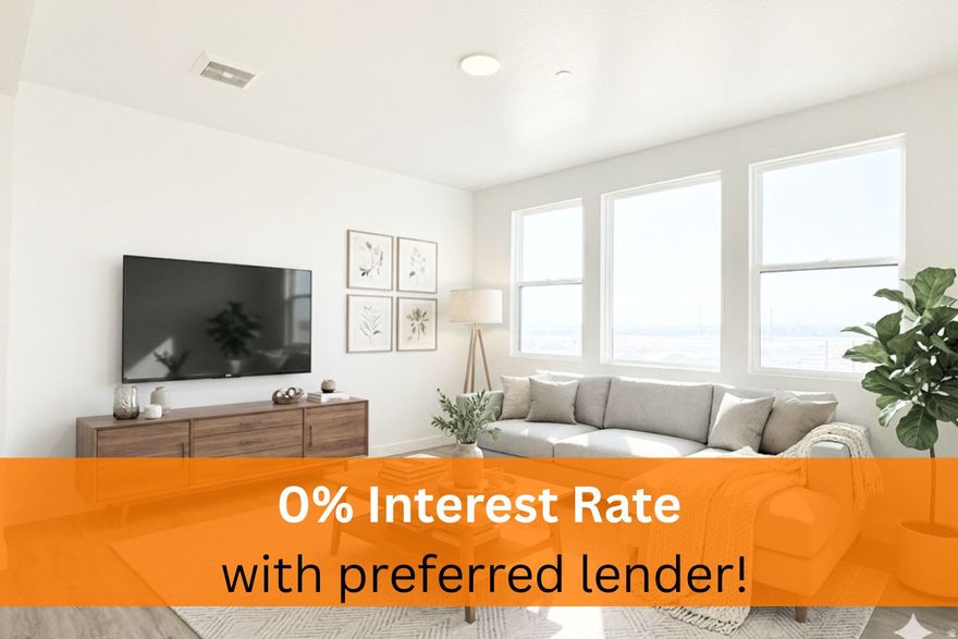 **For the first six payments**  Modern condo across from Downtown Daybreak. exceptional views of Wasatch mountains. Walk to shops, dining, parks, & entertainment. Open floor plan with natural light & contemporary finishes. Limited-time selections available. Next to UTA TRAX Red Line. Visit sales office at 5263 W Reventon.