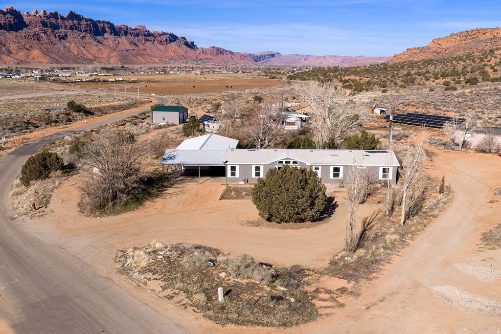Photo of 55 E MOUNT PEALE DR, Moab, UT 84532 (MLS # 2136299)