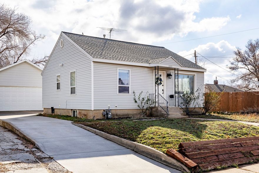 OPEN HOUSE - SATURDAY, APRIL 11th, 10 AM - 1 PM.This beautifully updated East Bench bungalow offers something rare in this neighborhood. Thoughtful renovations, updated plumbingand electricaltogetherwithafloorplanthat provides the feel of 2 separate living areas, setsthishomeapartfrom the others. The living areas on each level are connected by an interior pocket door and each area offers it's own fireplace.The lower level features a bedroom, renovated bathroom, living room, kitchenette-style amenities, and laundry - offering genuine flexibility for multigenerational living, a guest suite, or a private work-from-home setup. The main level hosts 2 bedrooms, renovated bathroom, a bright and sunny eat-in kitchen and spacious living room. The master bedroom closet shares a wall with the main level bathroom presenting potential to include a stackable main level laundry area. Add an oversized detached garage with extra height, extra width, offering room for all your gear, and you have a property that has to be seen to be fully appreciated. Steps from the 22nd Street Trailhead and 20 minutes from world famous ski resorts and theabundance of recreationalactivities in the Ogden Valley.
