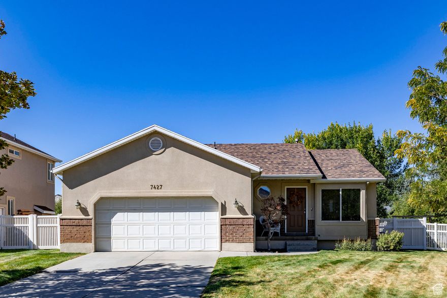 Don't miss this beautifully maintained 4-bedroom, 3-bath rambler nestled in a charming, established neighborhood - complete with breathtaking mountain views and a highly functional layout. The ideal floor plan offers 3 bedrooms and 2 bathrooms on the main level, including a spacious primary suite with a walk-in closet and ensuite bath featuring a deep soaking tub. Vaulted cathedral ceilings enhance the open-concept living area, which is perfectly positioned to showcase the gorgeous mountain view. Step outside to your back patio and fully fenced yard with mature trees and overlooking a wide green space that provides extra privacy from your backdoor neighbor - a serene setting for autumn barbecues and evening gatherings. The fully finished lower level is bright and inviting, thanks to large windows that allow natural light to pour in. This level features a generous family room with a wet bar and large pantry, a spacious fourth bedroom, and a third full bathroom - ideal for multi-generational living, or guest accommodations. Recent upgrades include a brand-new roof, fresh interior paint, and new flooring throughout both levels. A radon mitigation system is already in place for peace of mind. Conveniently located with quick access to major highways for commuting, world-class ski resorts, hiking trails, and mountain recreation. This is truly a move-in-ready home in great condition, ready for your personal touch.