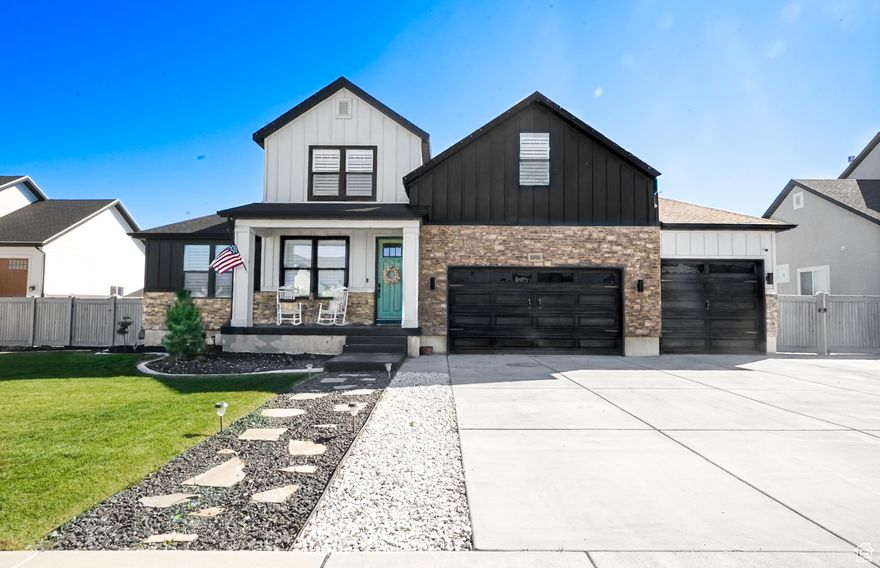Discover this stunning custom-built residence on a quiet street in one of Riverton's most sought-after neighborhoods. Recently remodeled from top to bottom with impeccable craftsmanship, this home showcases high-end finishes, luxury appliances, and thoughtful design throughout.  The spacious floor plan offers elegance and comfort, complemented by a large backyard, a 3-car garage ideal for toys, and a side RV pad-plus the freedom of no HOA. The fully finished basement apartment provides exceptional flexibility-currently generating over $3,000/month in rental income as executive housing, making it a rare opportunity for luxury living with built-in revenue potential.  Located just 20 minutes from downtown Salt Lake City, the international airport, and world-class skiing, hiking, and mountain biking, this property blends convenience, lifestyle, and sophistication. Homes of this caliber and location are seldom available-don't miss your chance to own one of Riverton's finest.