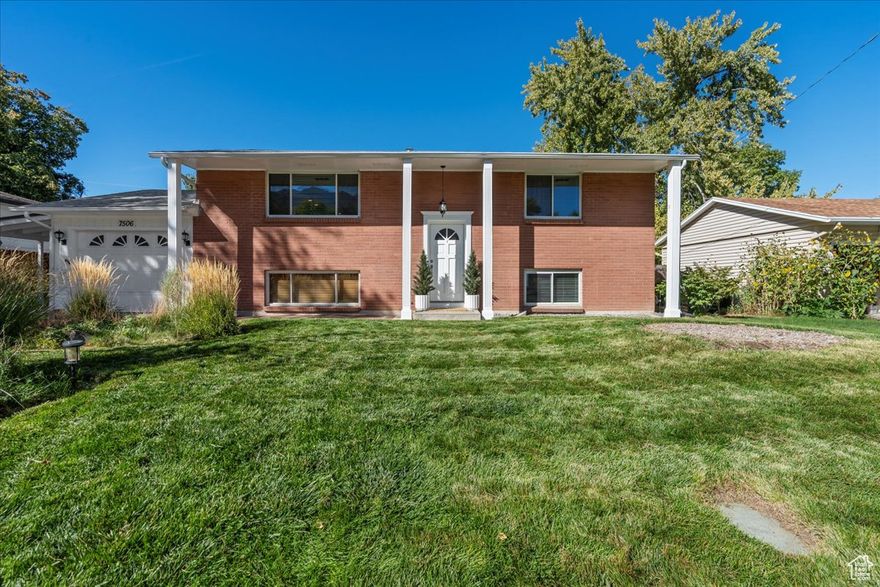 Comfort, Lifestyle, and Convenience  all come together to make this home a true Cottonwood Heights gem! The quaint red brick exterior is both classic and charming, while the interior is both clean and well appointed!  The updated kitchen is sure to please with ample cabinets, storage and durable granite.  The island bar and sunlit dining nook are perfect places to start and end your day with family and friends. Each bathroom is updated with a spa like luxury found in homes twice the price.  The open and spacious floor plan with two family rooms lend themselves perfectly to large gatherings or family movie nights alike.  Just a short walk away, the Cottonwood Heights Rec Center makes for year round fun and entertainment, along with the neighboring Butler Middle School and Canyon View elementary both within walking distance. Hard to find all these features and more at a ready-to-sell price! Easy-to-show and move-in-ready!