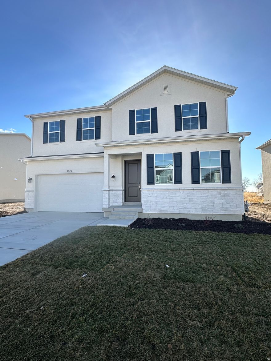 3.99% rates through our preferred lender. No HOA. Imagine your life in this two-story home. Breakfast at a spacious kitchen island or in the nearby dining area. Host a movie in the inviting great room. At the end of the day, retreat upstairs to the primary suite, complete with a walk-in closet and private bath. Upstairs, you'll also enjoy two additional bedrooms, a convenient laundry, and another full bath. All of our homes have 4 foot tall, well lit, clean crawl space under the entire main level for ample storage & convenient access, quartz Countertops, slow close cabinets, stainless appliances, oversized 8 x 12 triple glass sliding doors, 9 foot tall ceilings, 8 foot doors, LVP flooring throughout the main, tankless water heaters, front yard landscaping including did, shrubs, bark, tree(s), sprinkling system & more.  This is a short sale with an offer currently under review by the lender. No showings available at this time. Please contact agent.