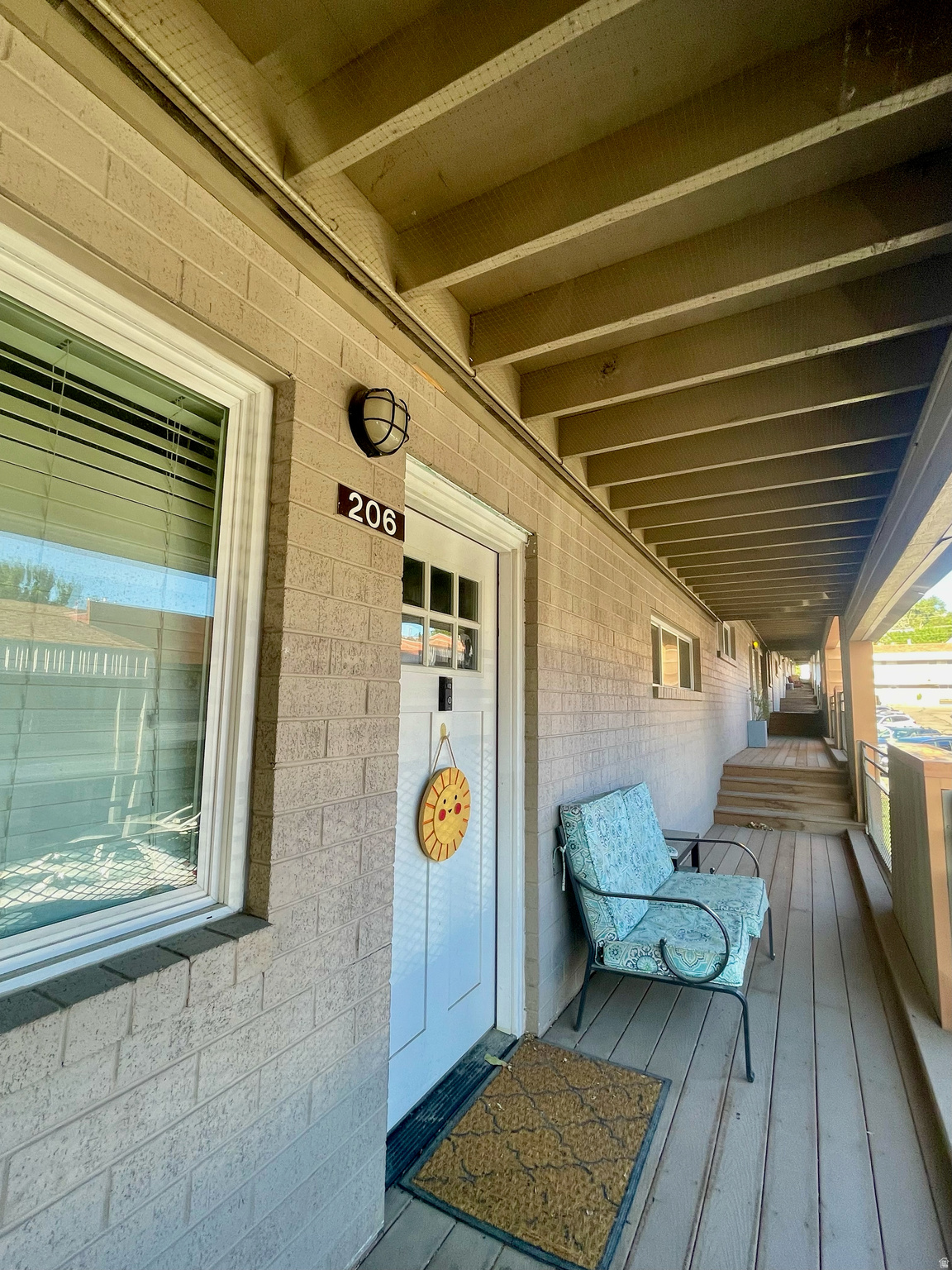 Exterior entry
