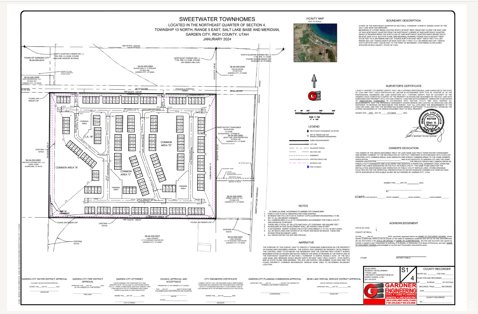 SWEETWATER RESORT - Residential Income