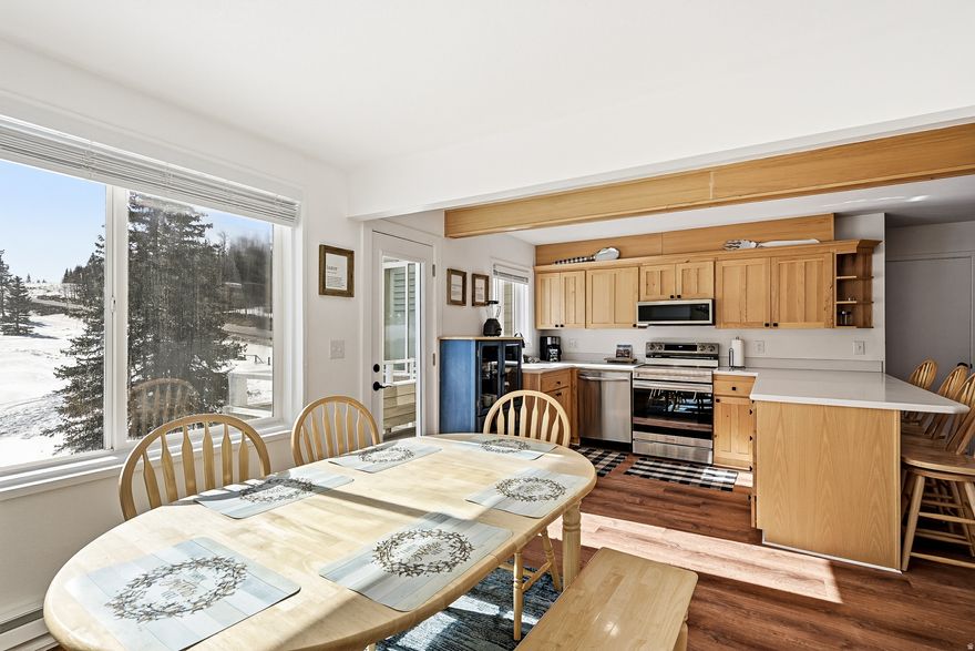 Stylish 3-bedroom, 2-bath + loft corner-unit condo featuring a large kitchen, in-unit laundry, and private balcony. Bright and spacious with many recent updates and added privacy from its corner location. Walking distance to Chair #1, Chair #8, and Bristlecone Park & Pond. Sold fully furnished, this unit is turn-key and can be used as a nightly rental, making it an excellent opportunity for both personal use and income potential.