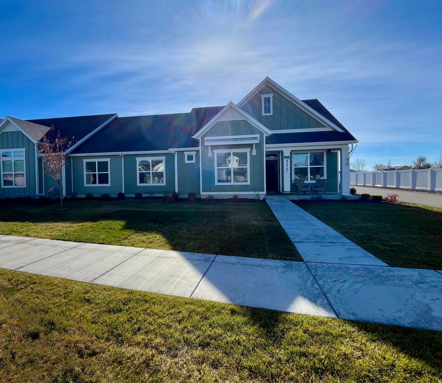 IT'S ALL ABOUT LOCATION, LOCATION, LOCATION!!! Nestled in a vibrant community, enjoy access to scenic walking trails, a stocked fishing pond, pickleball courts, playgrounds, expansive open spaces, and the stunning community center known as The Barn. This beautiful patio home has 2-bedrooms, 2 full baths, an open-concept layout, a dedicated office, a spacious 2-car garage, and is only two years old. With access to the walking trails right outside your door, every day brings a new opportunity to unwind, explore, and recharge. Plus, you're just minutes from shopping, The Trax, and I-15, making everyday life effortless. Fields at Green Farms isn't just a place to live-it's a lifestyle of comfort, community, and convenience in one of Northern Utah's most desirable neighborhoods.*Sq. footage from county records; buyer is advised to verify. **MORE PICTURES TO COME!**