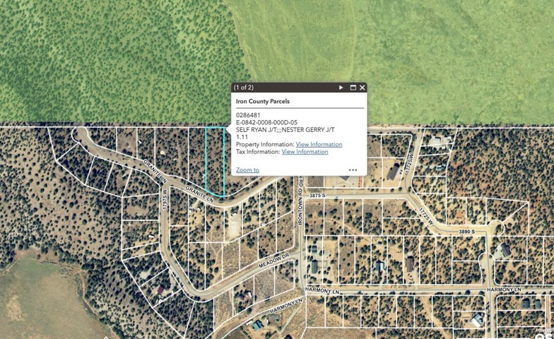 OLD IRONTOWN SUBDIVISION - Land