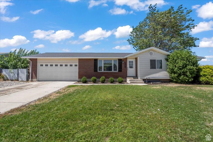 Welcome to this charming 2,176 square foot rambler located on the beautiful and established King Arthur Drive in West Valley City. This well-cared-for home offers three spacious bedrooms and one and three-quarter bathrooms, all on a convenient single-level floor plan with an open and inviting layout.  The unfinished basement provides endless possibilities-perfect for adding a home theater, playroom, or additional living space. The fully fenced yard offers privacy and mature landscaping, ideal for outdoor enjoyment. A covered back deck creates the perfect spot for relaxing or entertaining year-round.  Situated on a desirable corner lot in a quiet, established neighborhood, this home offers easy access to schools, shopping, and freeway connections. With room to grow and space to make it your own, this property is move-in ready and full of potential.Square footage figures are provided as a courtesy estimate only and were obtained from County Records.  Buyer is advised to obtain an independent measurement.