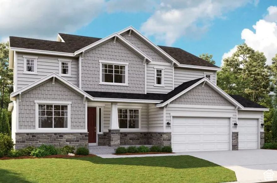 Contract today and receive up to 6% of the purchase price in incentives-usable toward Home Gallery options, closing costs, or a rate buydown! Restrictions apply: Contact us for more information*** Welcome to Canyon View Meadows, where spacious lots meet thoughtfully designed homes. This impressive Hastings plan offers an open main floor with a great room, dining nook, and kitchen with butler's and walk-in pantries. A formal dining room, living room, and main-floor primary suite with dual walk-in closets add style and function. Upstairs includes a loft, three bedrooms with walk-in closets, and two baths. Options include a sunroom, finished basement, or extra bedroom. Price includes base home, lot premium, and popular upgrades. Photos show a finished home.