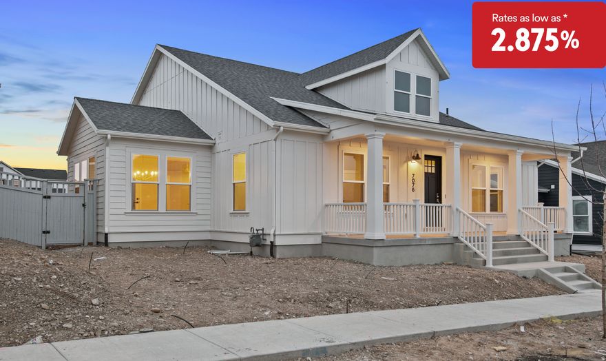 *Rates as low as 2.875%! Contact agent for details. This new home was just finished and ready for move in. Located in Daybreaks Cascade Village. Walking distance to parks and the new Watercourse! The rambler features main floor living at its best. Gourmet kitchen with a large island.