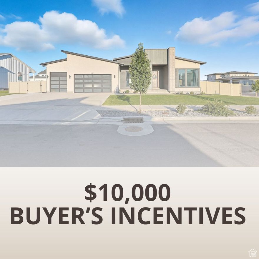 Grand Open House Saturday 10AM-12PM*Can't get a better deal than this Toll Brothers Stewart Plan! This move-in-ready custom home offers single-level living at its finest. The sun-soaked design is bright and airy, featuring floor-to-ceiling windows that flood the space with natural light. A chef's dream kitchen comes complete with quartz countertops, stainless steel appliances, and an oversized center island perfect for entertaining. The great room is ideal for relaxation, highlighted by a cozy gas fireplace. A multi-sliding glass door opens to a covered deck, creating the perfect space for outdoor gatherings. Spacious secondary bedrooms include generous closet space. The primary suite adjoins a spa-like bathroom with a large walk-in shower with dual shower heads, free-standing tub, dual-sink vanity, private water closet, and a walk-in closet that connects directly to the laundry room and a large basement utility/storage room with epoxy flooring. The newly finished basement features expansive bedrooms with walk-in closets and a large entertaining area, already plumbed for theater equipment such as a projector and screen. Upgraded wiring and networking capabilities throughout including wiring for cameras/security system around the house and car charging port in the garage.   This community is conveniently located just minutes from shopping, dining, and entertainment at the new Ballpark, and also includes a playground, pickleball court, and park. *Assume the sellers' fixed 3.875% interest rate for a lower payment!*