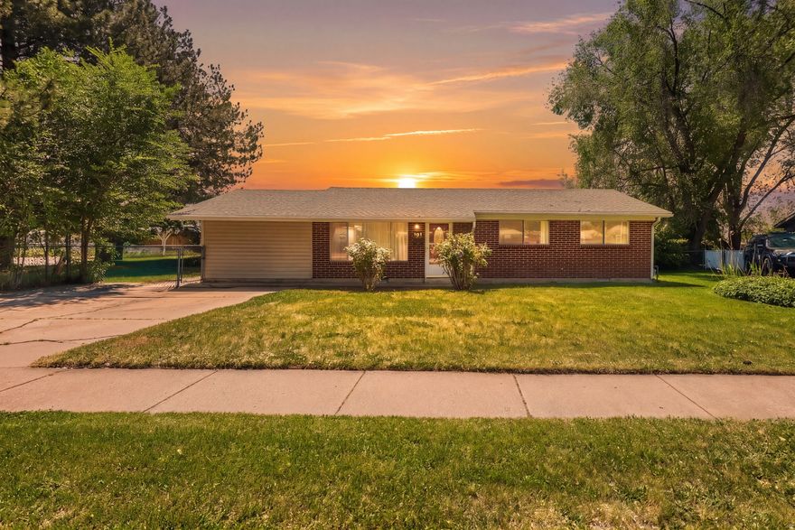 Beautiful Layton home situated on an expansive lot with endless possibilities! Enjoy a spacious yard with room for gardening, entertaining, play areas, future improvements, or creating your own outdoor retreat. Convenient location close to parks, schools, shopping, I-15, and Hill Air Force Base. Seize this rare opportunity today! Buyer/Buyers' Agent to verify all information.