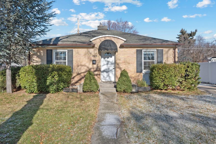 This cozy sugarhouse home is on a nice, quiet street with lots of street lights. Located in a highly sought after neighborhood. Quick access to the freeway, walking distance to schools, Sugar House park, restaurants, commerce, the University of Utah, ski resorts and downtown SLC.  Original hardwood floors throughout, plenty of windows and lots of potential.  The HVAC is new (2025), and the home is in great structural condition and has a nice sized yard and detached garage. The laundry is in the unfinished basement - which can be used for storage or could be updated to add 2 additional bedrooms and a bathroom.  Square footage figures are provided as a courtesy estimate only and were obtained from the county records. Buyer is advised to obtain an independent measurement.