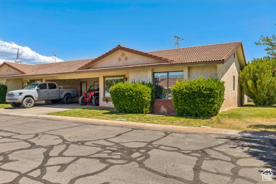 Now Available / Now Showing - Spanish Palms Townhome. Built in 1986, 1,039 sqft, 3 bed, 2 full bath, 1 attached carport with community pool. This is the perfect starter home, investment property or second/vacation home. Pet's allowed. New Flooring, New Paint, New Blinds, New Garbage Disposal. Previously a successful investment property since 2019. HOA is $165 month and includes Common Area Maintenance; Exterior Bldg Ins; Exterior Bldg Maint; Outdoor Pool; Private Road; Water; Yard - Full Maintenance. Close to shopping, grocery, restaurants, commercial, retail, medical, schools. Could be a great first time investment property for that savvy entrepreneur. Plenty of parking nearby. Storage room in car port area. Fridge included. Enclosed Backyard. Schedule your showing today