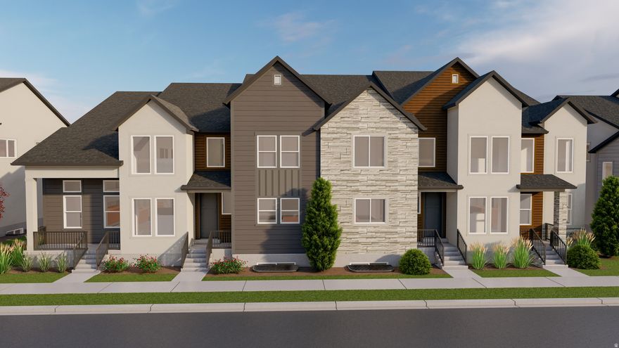 Welcome to Solari - where modern townhome living meets convenience in the heart of West Valley City! These thoughtfully designed townhomes offer stylish layouts and low-maintenance living, perfect for your lifestyle. Enjoy resort-style community amenities including a clubhouse, pool, three pickleball courts, a tot lot, expansive green space, and a connected trail system. Ideally located near Meadow Brook Golf Course, Valley Fair Mall, and Redwood Recreation Center, Solari puts recreation, shopping, and entertainment just minutes away. Come see why Solari is the perfect place to call home. Reach out today to learn more or schedule your visit!