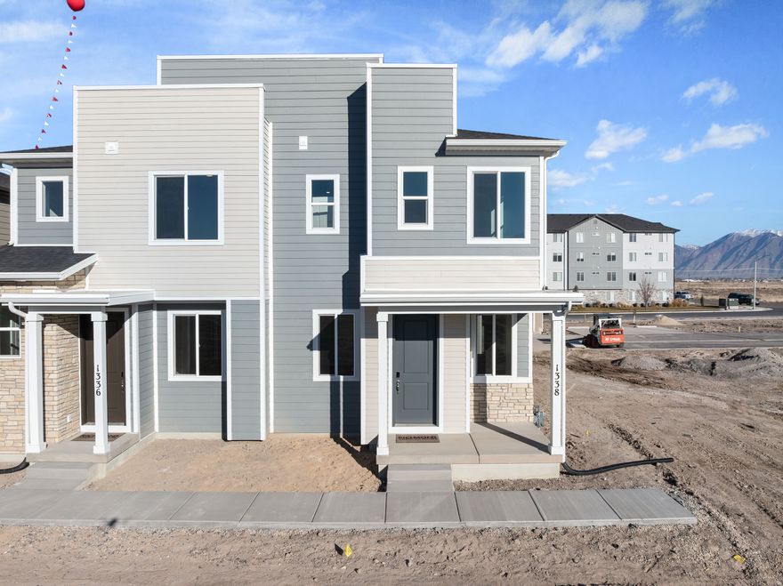 Builder Incentives Available. Contact Sales Consultant for More Information *** Discover this paired Chicago home. Included features: a welcoming covered porch; a well-appointed kitchen offering a roomy pantry, quartz countertops, a center island and an adjacent dining area; a spacious living room; a lavish primary suite showcasing a generous walk-in closet and a private bath; a laundry and a covered patio. This could be your dream home!
