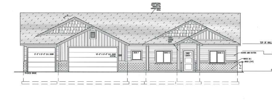 Welcome to this exquisite SINGLE-LEVEL home. This meticulously crafted residence offers luxurious features and thoughtful design elements. 9' Ceilings help you enjoy the sense of openness and grandeur throughout the main living area. A large and spacious pantry, perfect for all your culinary needs. Expansive windows fill the home with natural light, creating a bright and welcoming atmosphere. Attention to detail in the high-quality finishes throughout the home. This home is a perfect blend with a practical layout and space helps keep your home organized and clutter-free. Step outside to a completely landscaped and fenced-in backyard for privacy as you enjoy comfortable indoor and outdoor living. Call today for information or a showing. Home completed approx end of March 26.