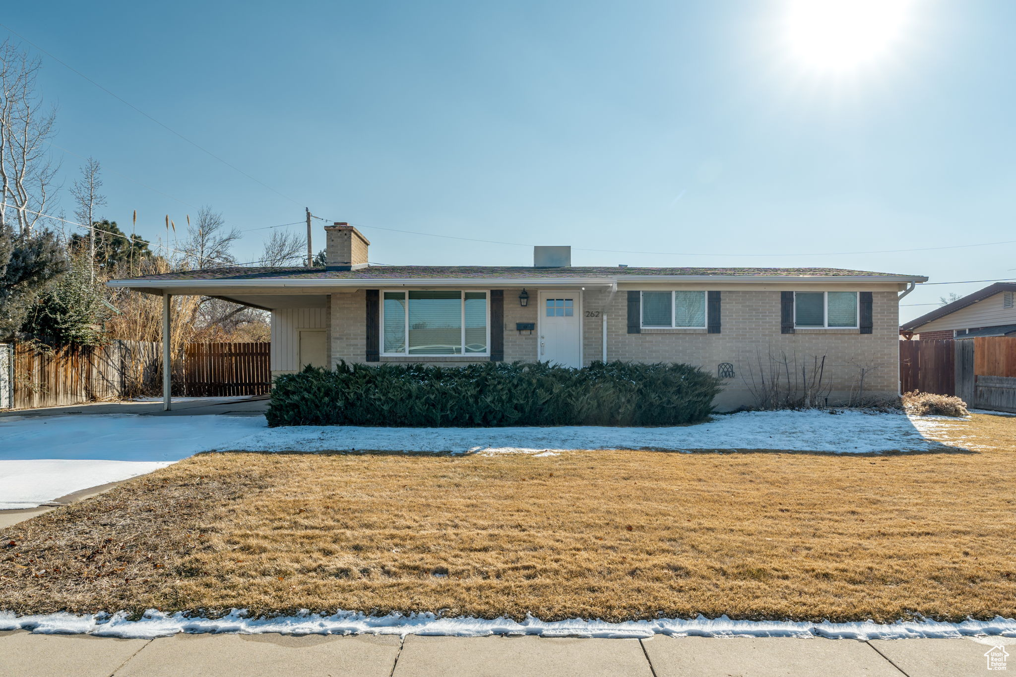 This beautiful 3 bed 2 bath rambler home in Midvale is newly renovated with a well kept fenced in yard. Upon walking into this home you will enter into the formal living room and continue onto an open floor plan kitchen with additional living space. This second living space opens right up to a beautiful new outdoor deck, making it perfect for summer nights. Square footage figures are provided as a courtesy estimate only and were obtained from County Records.  Buyer is advised to obtain an independent measurement.