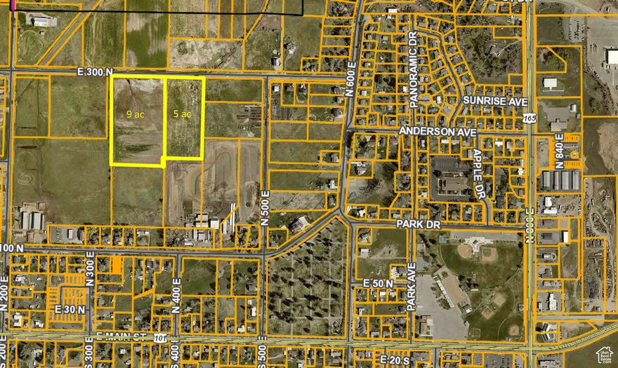 NE Hyrum UT 14.5 acres development ground zoned RA, Residential Ag which allows for as large as .28 ac lots. Gentle slope, Great views of Cache Valley. Utilities available along 300 N but not to the property. Wetland delineation available. Property has had property line ditches built to keep neighboring water off.