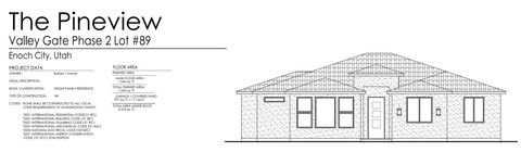 Tiny photo for 4945 N 970 E #89, Enoch, UT 84721 (MLS # 2147076)