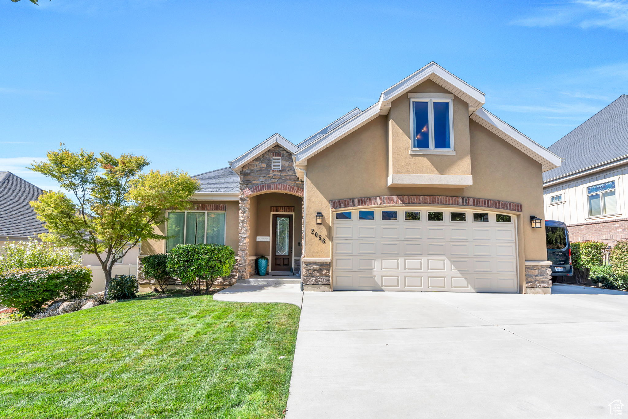 Welcome to this beautifully maintained 6-bedroom, 4-bathroom home in Orem, offering over 4,400 sq. ft. of versatile living space. Built in 2008, this property is designed for comfort, convenience, and flexibility. Inside, you'll love the main-level owners suite, perfect for single-level living. The open great room creates a seamless flow for entertaining, while the updated kitchen with modern finishes makes cooking a joy. Built-in cabinets in the garage add plenty of organized storage. The walkout basement apartment is a standout feature-ideal for multi-generational living, guests, or rental income. It can be configured as a full apartment or split for even more options. Plus, there's unfinished space to add another bedroom and bathroom or keep as extra storage, giving you room to grow. Step outside to enjoy a patio and deck with covered pergola stunning lake views, perfect for summer evenings or hosting gatherings. The two-car garage and RV parking ensure room for all your vehicles and toys. Located in a quite desirable Orem neighborhood on a dead end street, you're close to schools, parks, shopping, and outdoor recreation-everything you need for a vibrant lifestyle. With no HOA