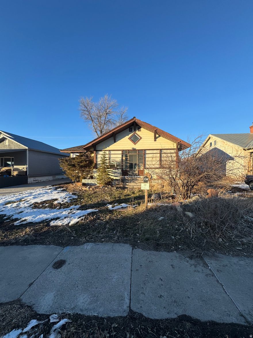 Building lot with existing structure. Property is being sold for land value. An existing structure is present on the property and has been condemned; it is not currently habitable. The structure is conveyed as-is, with no representations or warranties as to condition, habitability, or suitability for use. Buyer to verify all information to their satisfaction, including zoning, permitted uses, utility availability, and any requirements related to repair, removal, or redevelopment.