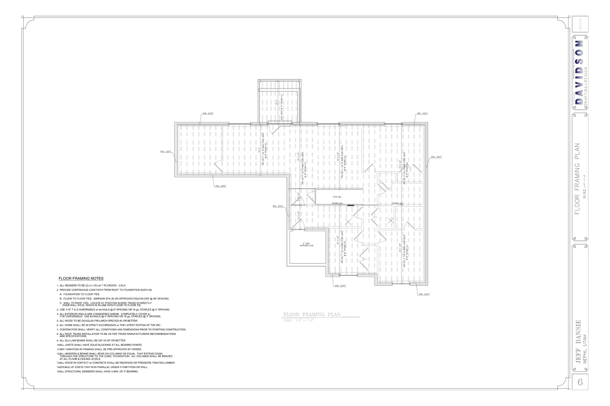 SAVAGE BLUFFS SUBDIVISION - Residential