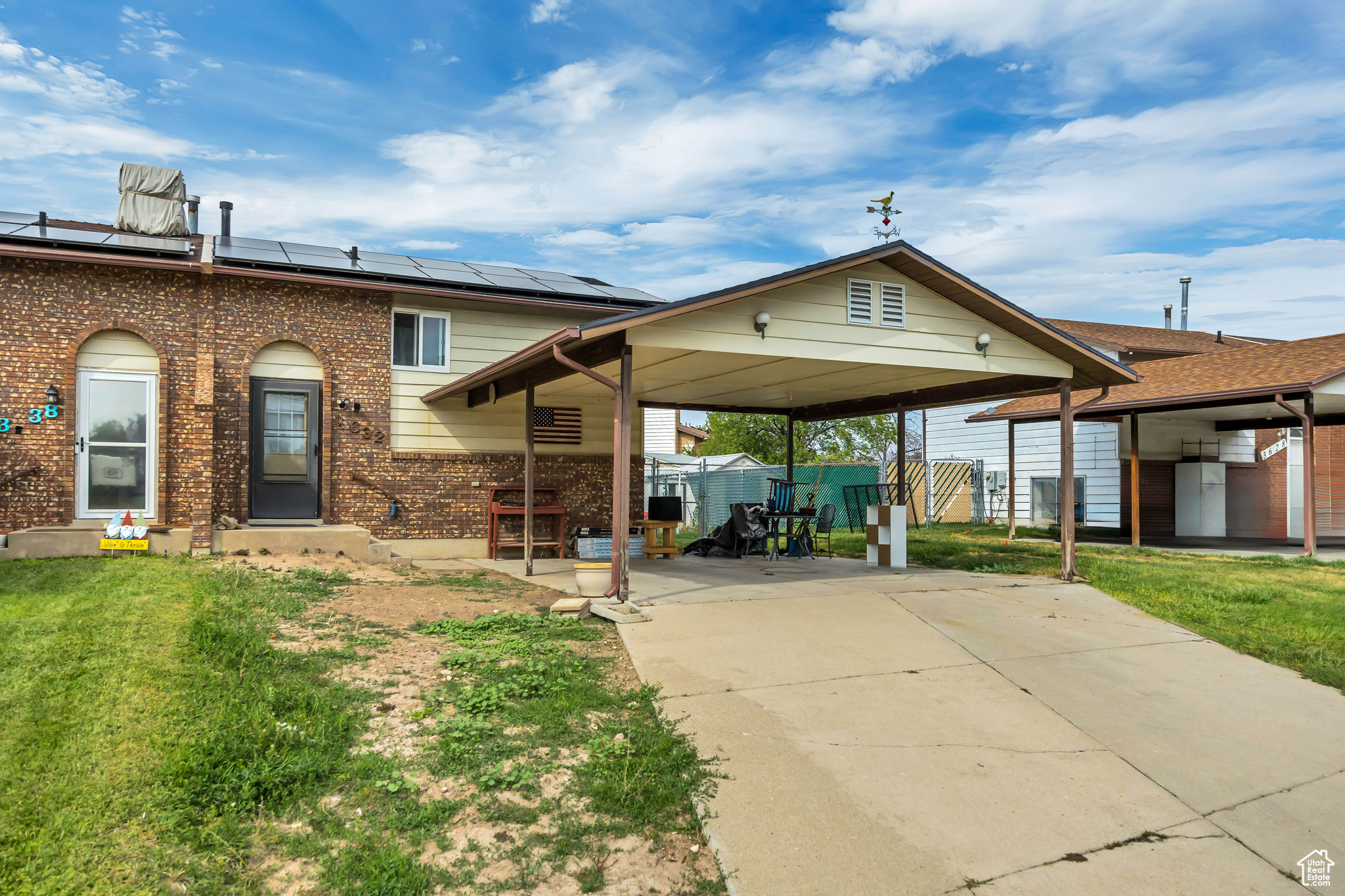 Great opportunity to have a place of. your own or an investment! The floor plan is wonderful as it is designed to give ample space to the living areas and bedrooms! Newer flooring and updated kitchen are fabulous amenties in this home. The location can't be beat! You are tucked away in a quiet neighborhood, yet close to all amenties you could want or need.