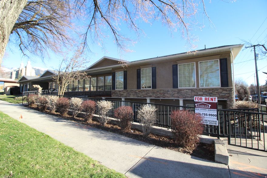 Completely updated Office Suite in central Logan location. Includes 3 private offices, entrance foyer for reception area, restroom, updated lighting. Great Location for Professional Office, Spa Suites, Salon, Medical Office. Includes private parking stall and has great street parking. Call agent for further details.