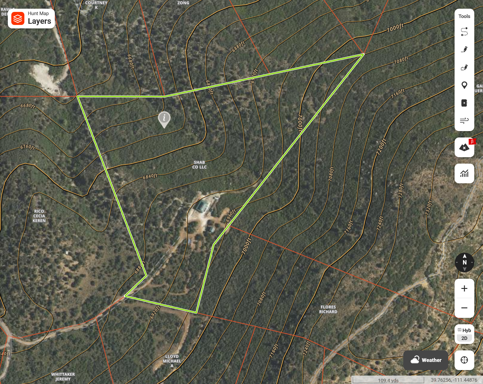 HIDEAWAY VALLEY SUBD - Land