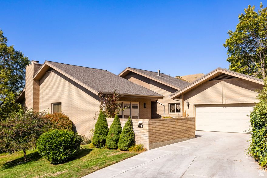 Welcome home!  Discover the opportunity to own a home in a one of  Salt Lake City's most prestigious private gated community.  This beautiful home is a blank canvas, ready for a new owner to make it their own. Among the many features of this home are open spaces for entertaining and gathering, large bedrooms, two car garage. Enjoy the morning sunshine in the lovely courtyard planted with blooming perennials and sunsets  from the expansive deck with breathtaking views of downtown Salt Lake and west to the great Salt Lake. Beyond the secure gates, enjoy a tranquil and exclusive lifestyle with meticulously maintained common areas. The HOA takes care of building maintenance so you don't have to.The property's desirable location provides the perfect balance of peaceful living and convenient access to all that Salt Lake City has to offer. Easy access to downtown, Salt Lake International Airport and the University of Utah.