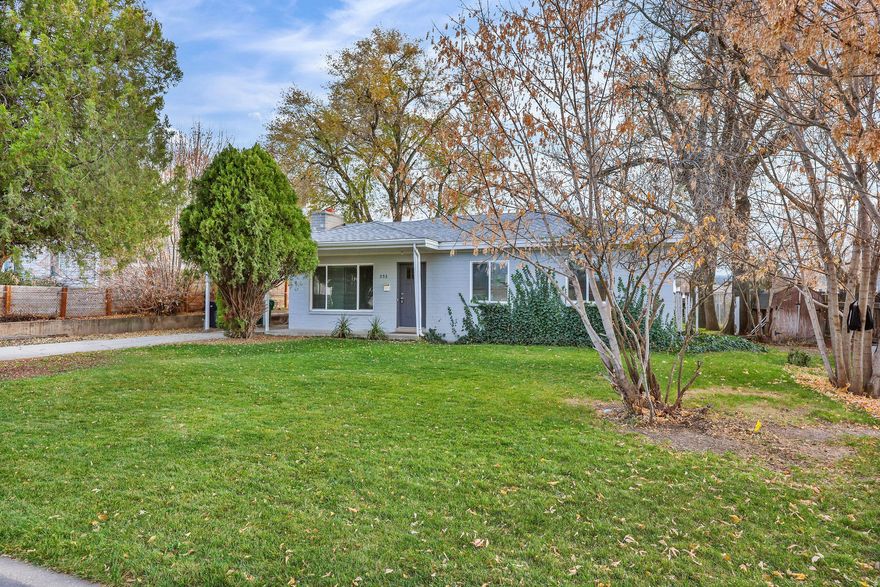 This Beautiful and Charming single level living on a private quiet cul-de-sac and has everything you want.It has a brand new roof, new central furnace &amp;new central air conditioning. It is a unique and amazing home.The kitchen has granite countertops and a faux wood floor with access to the totally private &amp; large backyard. It is fenced with lush grass &amp; a firepit and fun treehouse, all ready for parties and BBQs to  make memories with family &and  friends.There is a new shed to keep all your tools and mower out of the elements and out of sight.All the blinds are new 2" faux wood throughout the house and the bathroom has granite countertops and a full bathtub with a shower. It is in an excellent location.Your commute is a snap with easy access to the freeway just minutes from Salt lake City &amp; Odgen , shopping is convenient and close to charming downtown Main Street in Bountiful.All 3 bedrooms are good size with new windows,new paint and new carpet. Don't miss out on this gem! Buyer and Buyer's agent will verify all the information and are advised to obtain an independent measurement. obtain an independent measurement. Vacant .Thank you for Showing!