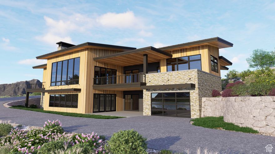 Perched in the thoughtfully designed Edgewater Chalets community, Lot 54 offers the ideal blend of mountain adventure and lake living. Located at the base of Old Snowbasin Road and Highway 39 in Huntsville, UT, this lot puts you just minutes from skiing at Snowbasin, biking and hiking scenic trails, or enjoying water sports at Pineview Reservoir. A completed geotechnical study adds confidence for future building plans. The subdivision's Architectural Control Committee ensures that view corridors are preserved and that home designs complement the natural beauty and cohesive aesthetic of the neighborhood. With stunning views of Pineview and Snowbasin, this lot is your chance to build the perfect four-season retreat in the heart of Ogden Valley. Boundary lines are provided as a courtesy estimate only. Buyer is advised to obtain an independent measurement.