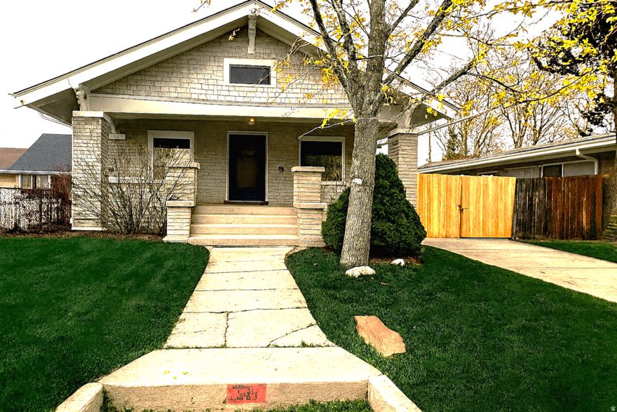 Beautiful Bungalow in a Prime Location!  This charming bungalow/cottage offers exceptional versatility and comfort. With a separate entrance, it's perfect for a mother-in-law apartment, extended family living, or added privacy for guests.  Inside, you'll find 3 bedrooms, 1 office, 2 bathrooms, and 2 full kitchens-a rare and desirable layout in this area. Recent updates include a refreshed kitchen, new flooring, and interior and exterior paint. This home is move-in ready and includes all appliances.  As one of the largest homes in the neighborhood, this property is truly a must-see. Call the agent for the Supra access PIN and schedule your private showing today!