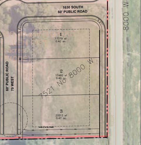 Vacant Land For Sale - 1667 S 70 St #2<br/> Lehi, UT 84043