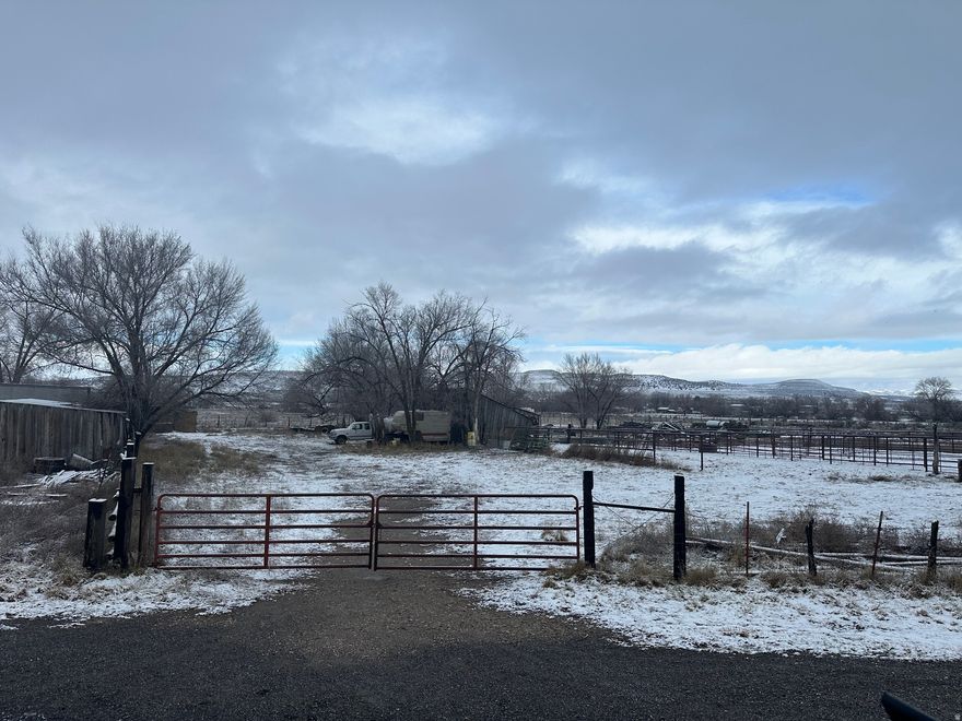 This 2.17 acre building lot already has corrals and out buildings in place. The lot is located in Box Elder County but water is provided by Snowville City.  Water meter is already in place.  Power is at the property.  Come build your dream home on this large, very affordable lot.