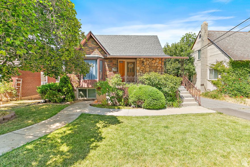 Charming 3-bedroom, 2-bath home in the heart of Spanish Fork with great updates and versatile space! This property features a new roof, detached 2-car garage, and a separate workshop-perfect for hobbies, storage, or extra workspace. Inside, you'll find a spacious front room and a large kitchen and dining area ideal for entertaining. The main floor bathroom has been beautifully remodeled. Downstairs, a roomy 1-bedroom, 1-bath basement apartment includes a large family room, den, and fully updated kitchen and bath-perfect for guests, rental income, or multigenerational living. Laundry hookups on both levels add convenience. Roof replaced in 2022. A rare find with space, function, and flexibility!