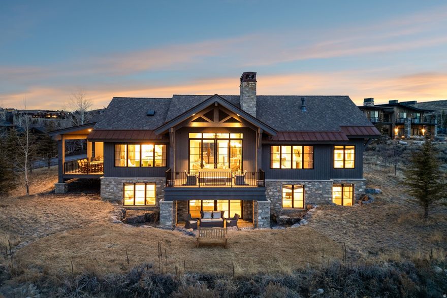 Forever Views Framed with Timeless Craftsmanship In Promontory -- The unobstructed views from this home are nothing short of transportive-stretching endlessly and evoking the romance of Europe with the inviting energy of a more relaxed, elegant era. Layered in character, with antique accents and finishes that feel curated rather than constructed, the home is reminiscent of a boutique Parisian hotel, where every detail feels intentional and timeless. Built in 2020 by Jackson Leroy, this extraordinary 4,700 sq ft residence is anything but expected. Thoughtfully designed for full-time living, it offers five bedrooms with the potential for a sixth, with two bedrooms on the main level and three on the lower level. The fabulous lower level also features a spacious media and entertaining space with unobstructed Western views. Quartzite countertops anchor the design, while refined finishes draw inspiration from the Washington Schoolhouse, bringing local sophistication and architectural flair into Promontory. Complete with Wolf and Sub-Zero appliances and custom-designed cabinetry throughout, Cowtan & Tout wallpaper in the powder room adds a final layer of texture, elevating the interiors with warmth and quiet luxury. Designed for ease as much as beauty, the home offers low-maintenance living with a flat driveway and a three-car garage-an increasingly rare find. Set in a desirable central Promontory location with fast access to Park City and Salt Lake City, this is a truly unique opportunity for buyers seeking timeless design, effortless livability, and a home that feels like nowhere else.