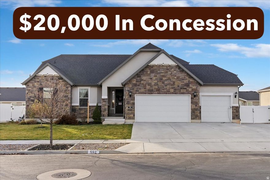 **Seller giving $20,000 to be used toward closing cost, buying down the rate or paying off the solar**Experience comfort and style in this beautiful gem in a quite Syracuse's neighborhood. This beautifully maintained home features a fully finished basement, offering expanded living options ideal for a media lounge, private office, or guest quarters. The backyard is your personal retreat, featuring a thoughtfully designed pergola that extends your living space outdoors. Whether you're hosting evening gatherings or enjoying quiet mornings, this outdoor area elevates the lifestyle experience. A charming swing set adds character and functionality for those with young ones. You will also have access to the community pool and playground. With its clean aesthetic, generous layout, and exceptional outdoor amenities, this property blends everyday convenience with upscale touches-creating a home you'll be proud to showcase. Square footage figures are provided as a courtesy estimate only and were obtained from Original Blue Prints.  Buyer is advised to obtain an independent measurement.