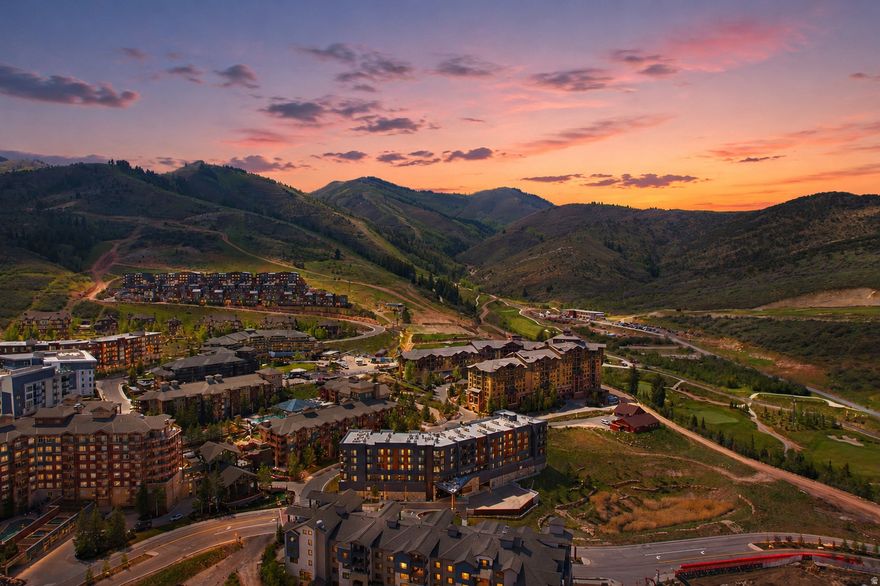 Perched on the TOP FLOOR of Canyon Haus (formerly YOTELPAD), this stunning studio boasts sweeping ski mountain views and an unbeatable location in the vibrant heart of Canyons Village. Just steps from the new Sunrise 10-person gondola and adjacent ski access, it offers unmatched convenience to the mountain, putting you moments from aprs-ski, dining, shopping, and year-round resort amenities. Fully furnished and turnkey, the studio comfortably sleeps four, combining modern luxury, smart design, and effortless mountain living. Designed for maximum functionality, the interior features Italian-made transformable furniture that converts the space from day to night with ease, complemented by integrated technology and clever built-in storage. Contemporary finishes, natural materials, clean lines, soaring 9-foot ceilings, and oversized windows create a bright, sophisticated atmosphere perfect for comfort and style. Canyon Haus redefines resort-style living with amenities including indoor and outdoor social spaces, a cozy fireside lounge, year-round pool and hot tub, game room, children's playroom, and a fitness center. Added conveniences such as express grocery service, valet parking, and ski valet elevate the mountain lifestyle. Whether you're looking for a luxurious mountain retreat, a lock-and-leave getaway, or a high-performing income property, this studio offers exceptional rental potential in one of Park City's most coveted destinations. With the upcoming Utah Olympics, this residence represents not just a dream getaway but also a timely investment opportunity, positioned to capture strong demand and maximize returns during one of the world's biggest events. Buyer/Agent to verify all.