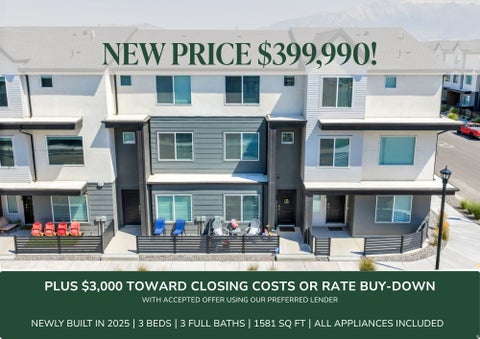 Townhouse For Sale - 1144 W 480 St<br/> American Fork, UT 84003