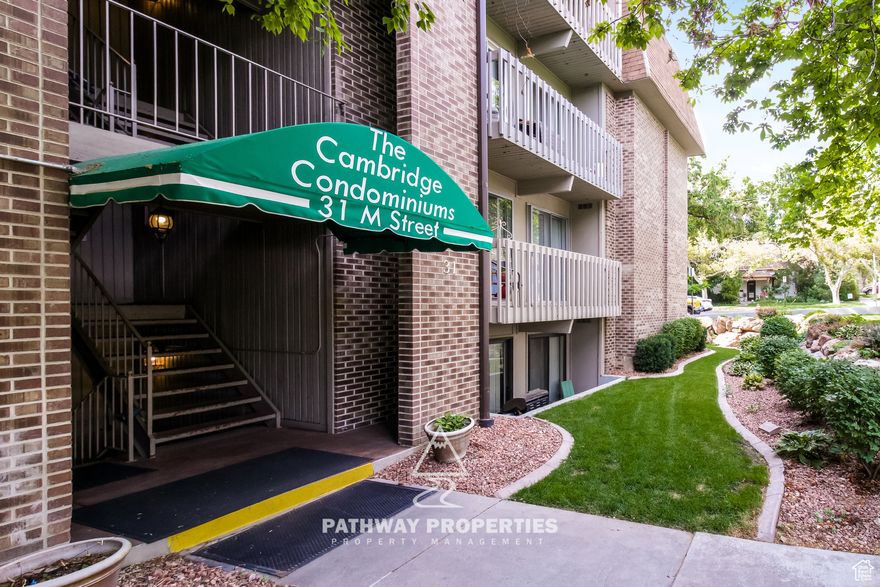 Remodeled and Updated 2bd/1ba Avenues Condo! Minutes to downtown Salt Lake! Marketing DescriptionWelcome to your new home in the heart of Salt Lake City, UT. This 2-bedroom, 1-bathroom condo is a perfect blend of comfort and style. The home has been tastefully remodeled with high-end finishes, custom cabinets, and built-in shelving. The kitchen is equipped with a dishwasher, refrigerator, microwave, and an electric stove/oven, making meal prep a breeze. The living area features a cozy electric fireplace and wood laminate flooring, adding a touch of warmth and elegance. The private balcony is perfect for enjoying fresh air. The home also offers central heat and air conditioning, ensuring your comfort all year round. The building provides secured access. Gated covered parking and extra storage is also available for an additional fee. The location is unbeatable, just minutes to downtown Salt Lake City and in the amazing Avenues neighborhood. The building and grounds are maintained by the HOA, so you can enjoy a hassle-free lifestyle. This home is a true gem in the city, offering a blend of convenience, comfort, and luxury.   Monthly Rent: $1,795.00 Security Deposit: $1,795.00 for well-qualified applicants ($1,000 refundable) Resident responsible for all utilities Additional Storage Closet: $50/mo Gated, covered off street parking: $75/mo Sorry no pets. Lease Administration Fee: $139 Application Fee: $49  All utilities are paid by resident.  Rental Qualifications:  Documented gross income must be ~3 times the monthly rent for the household. Satisfactory rental references with positive payment history Credit in good standing Criminal/Background screening  no felonies within the past 7 years, no violent or drug related offenses, no offenses related to theft or fraud.  No Smoking or Vaping  Professionally managed by Pathway Properties, LLC (801) 528-3499