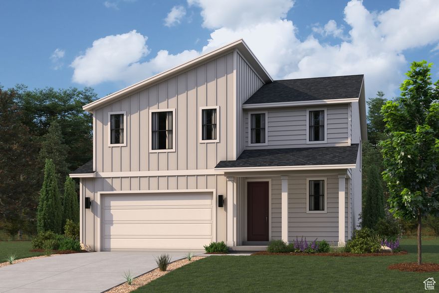 For a floor plan designed with comfort and convenience in mind, choose the Lanner in Pinnacles Residences! This inviting plan offers an airy, sunlit main floor, with an open-concept layout showcasing a dining area, a great room, and a well-equipped kitchen with a center island. There are four generous bedrooms upstairs, including an inviting primary suite with a spacious walk-in closet and a deluxe private bath. 9 ft. ceilings on the main floor and in the basement.