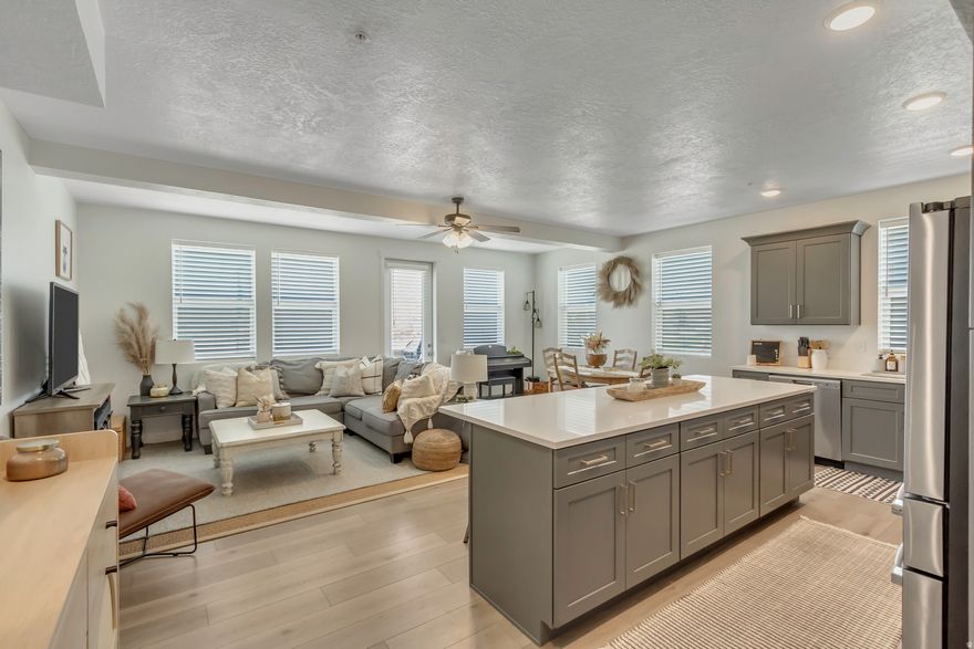 OPEN HOUSE SATURDAY, MAY 16TH, 12 pm - 2 pm. Gorgeous 2023-built 2-bed, 2-bath condo offering true main-level living with no stairs. Garage + storage unit just steps from your front door. Large patio off the living room with unobstructed views. Pond, playground & walking paths right across the street. Future community amenities include a swimming pool, clubhouse & gym. Move-in ready! Square footage figures are provided as a courtesy estimate only and were obtained from the previous MLS.  Buyer is advised to obtain an independent measurement.