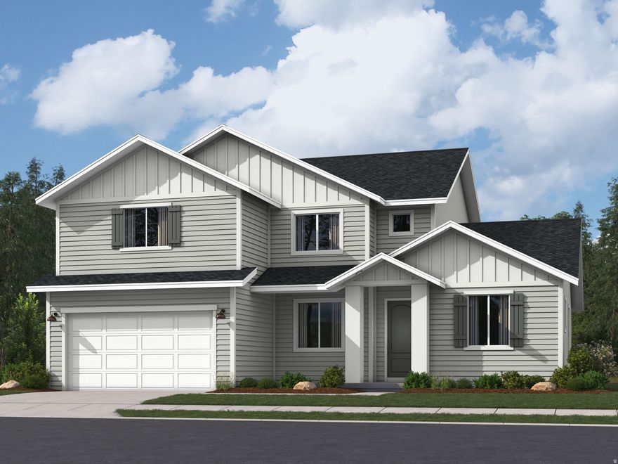 Parkway Fields - 4028 - Yosemite. Offering up to $20,000 towards closing costs when financing through Lennar Mortgage! Estimated completion in February. This plan features 4 bedrooms, 2.5 bathrooms, a 3-bay garage, and a full unfinished basement. On the main floor, you will find the Owner's Suite, great room, and a spacious kitchen with white craftsman style cabinets, pale gray quartz countertops, and stainless steel appliances including gas range and refrigerator! The second floor has 4 bedrooms, a spacious laundry room and a full bathroom. Square footage figures are provided as a courtesy estimate only and were obtained from builder. Buyer is advised to obtain an independent measurement. Interior photos are of same style of home but not actual home.